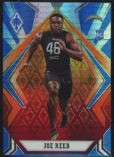 2020 Panini Phoenix Joe Reed Rookie Fire Burst Parallel Chargers RC #173
