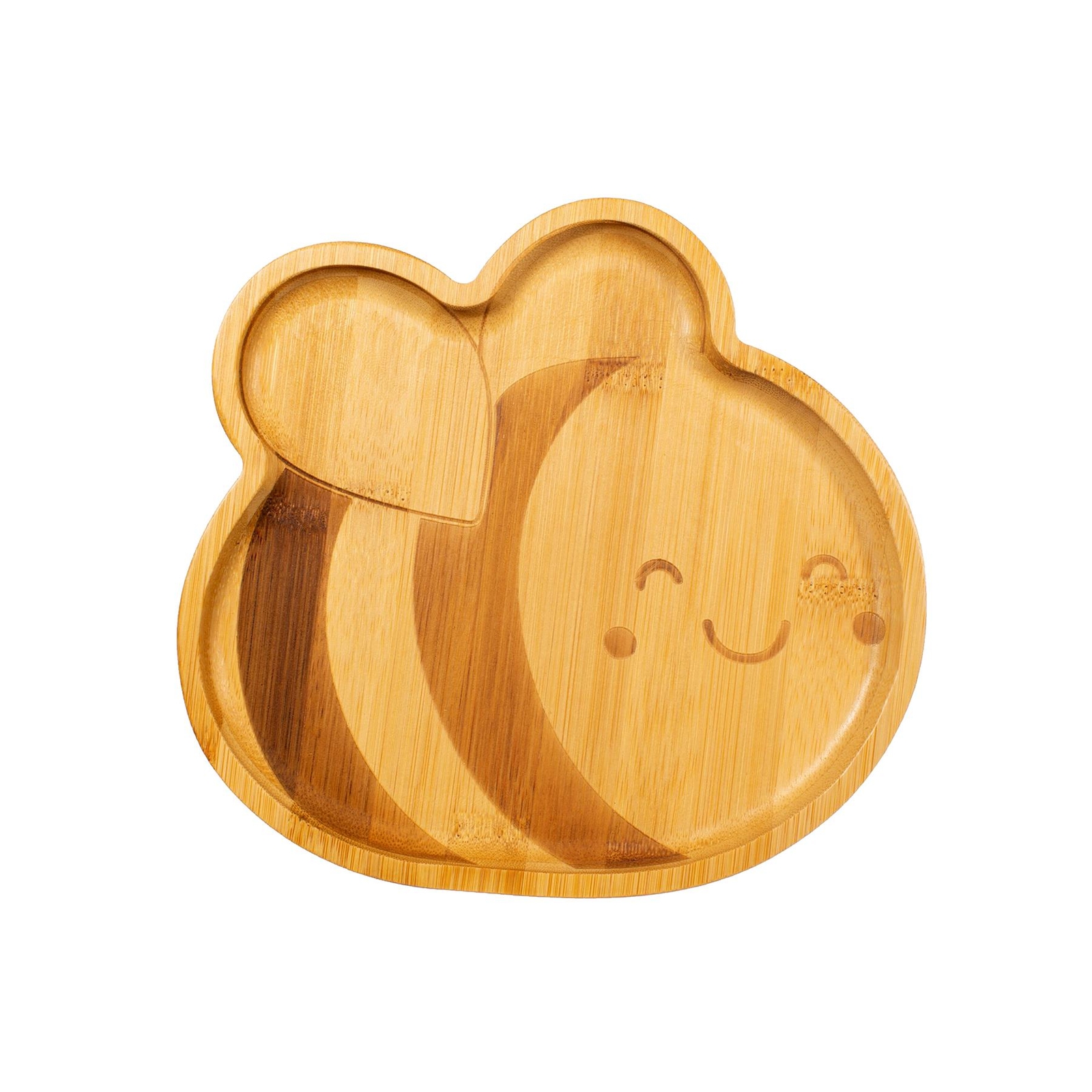 Sass & Belle Children's Wooden Plate - Bumble Bee