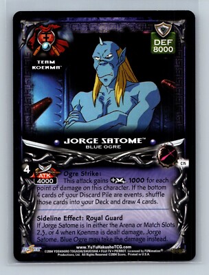 Yu Yu Hakusho TCG - Jorge Satome Blue Ogre C75 - 1ST EDITION