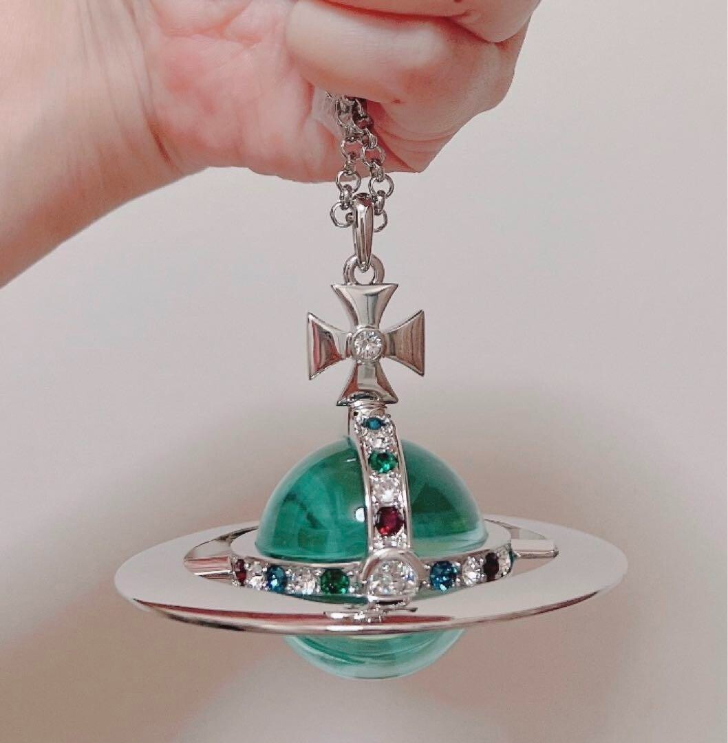 GIANT ORB PENDANT Vivienne Westwood PENDANT MINT GREEN Fashion