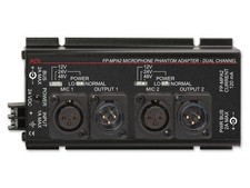 RDL FP-MPA2 Dual Mic Phantom Adapter 12/24/48 V - XLR