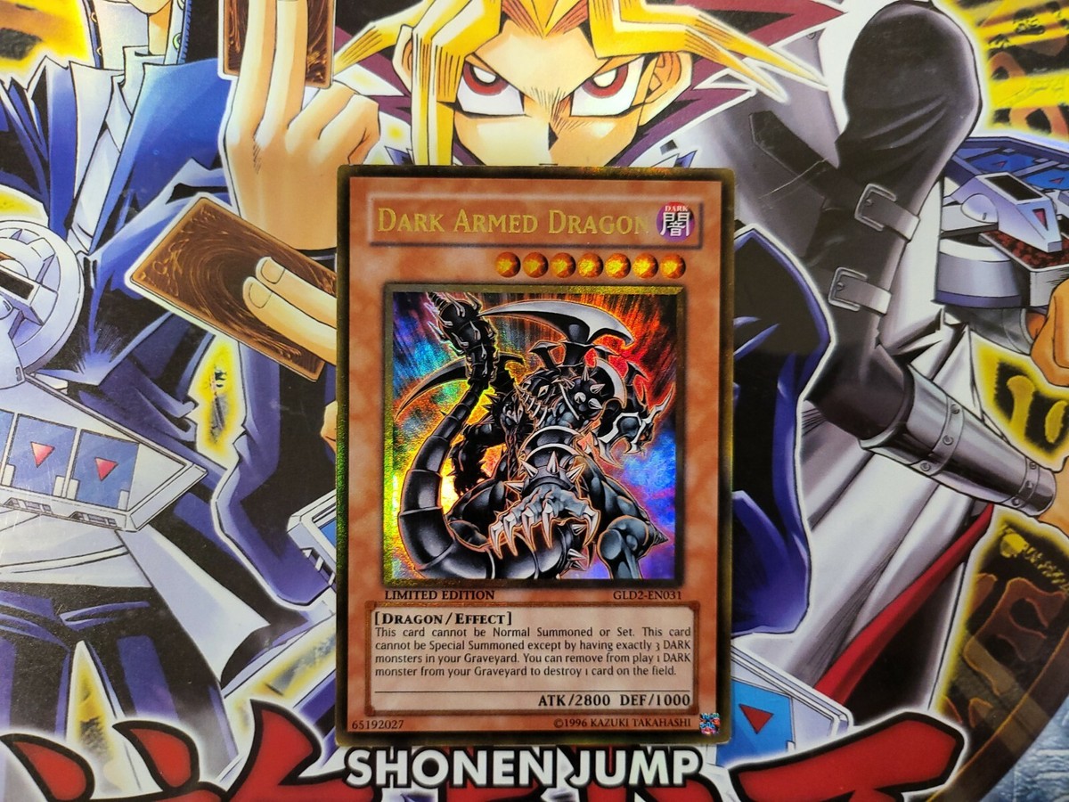 Dark Armed Dragon - GLD2 - EN031 - Gold Rare - Limited Edition