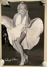 MARILYN MONROE 'THE SEVEN YEAR ITCH,1955' BY SAM SHAW, LICENSED 2000's POSTER