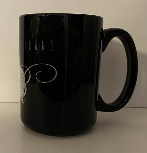 Tazza Tazza Tour Barbara Streisand 2006 - Ceramica Nera con "B" sopra Ms Streisand - Foto 3 di 14