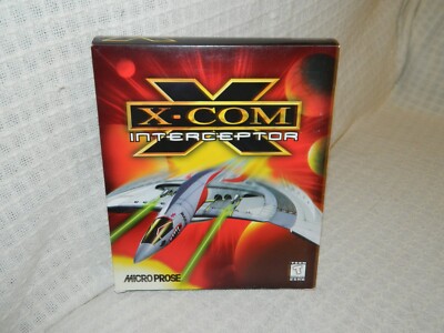 1998 MicroProse X-Com Interceptor for PC BIG BOX