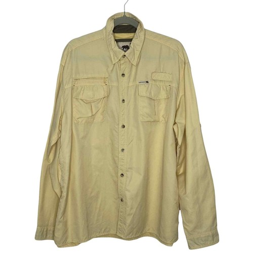 Dakota Grizzly fishing shirt, yellow 