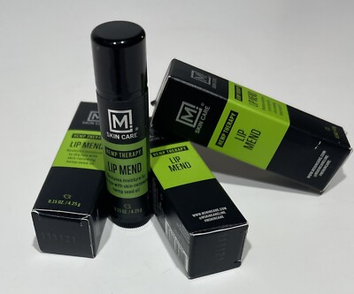M. Skin Care Hemp Therapy Lip Mend Restores Skin Renewing, 0.15 oz Each (3 pk)