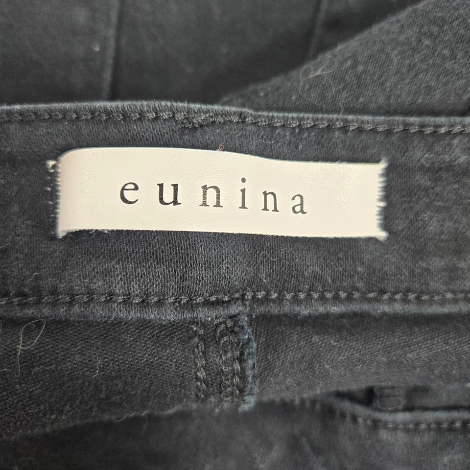 Eunina Black Denim Jeans Stretch High Slim Fit Casual Pants 2XL Modern Classic - Image 4 of 4