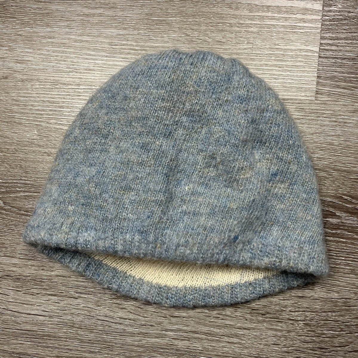 Vintage 80s LL Bean Hilda Wool Knit Hat Beanie Womens Repairs