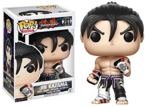 FUNKO POP GAMES TEKKEN #201 JIN KAZAMA (BLACK & WHITE PANTS FUNKO POP GAMES TEKKEN #201 JIN KAZAMA (BLACK & WHITE PANTS