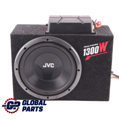 JVC Subwoofer Car Audio Speaker Active Bass Box 1300W Pioneer