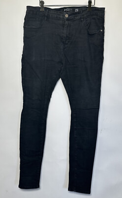 Bershka Black Stretch Super Skinny Fit Jeans US 36, EUR 46