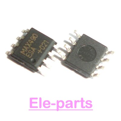 15 Pezzi MAX490ESA SOP-8 Ricetrasmettitori RS-485/RS-422 - Chips Gate