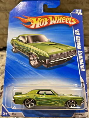 Mattel Hot Wheels *H Case* 2010 Muscle Mania 3/10 ~ 81/240 '69 Cougar Eliminator