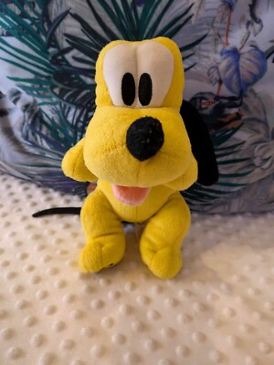 Disney Pluto Plüschtier Kuscheltier 10 Zoll Mickey Mouse Hund selten Sammlerstück