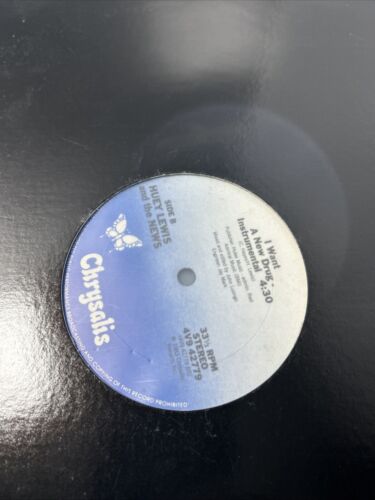 Huey Lewis and the News- I Want A New Drug 12" Chrysalis 1983 Dance Mix - Picture 4 of 7
