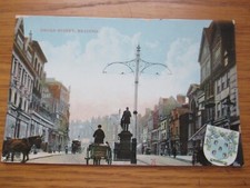 Original Early 20th Century 'Glazette' Postcard. Broad Street, Reading ,Berks.