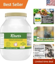 Versatile 7.9 lb Granulated Bouillon for Authentic Latino Dishes - 0g Trans Fat