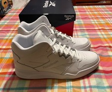 Zapatillas de baloncesto Reebok Royal BB4500 HI2 blancas altas talla hombre EE. UU. 11