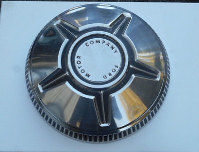 FORD MAVERICK MUSTANG WHEEL CENTER CAP OEM 1970-1974 POLISHED DODA-1130F