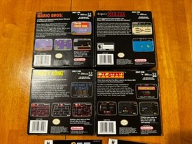 Nintendo GameBoy Advance NES Classics Lot Zelda Mario Donkey Kong Pac-Man