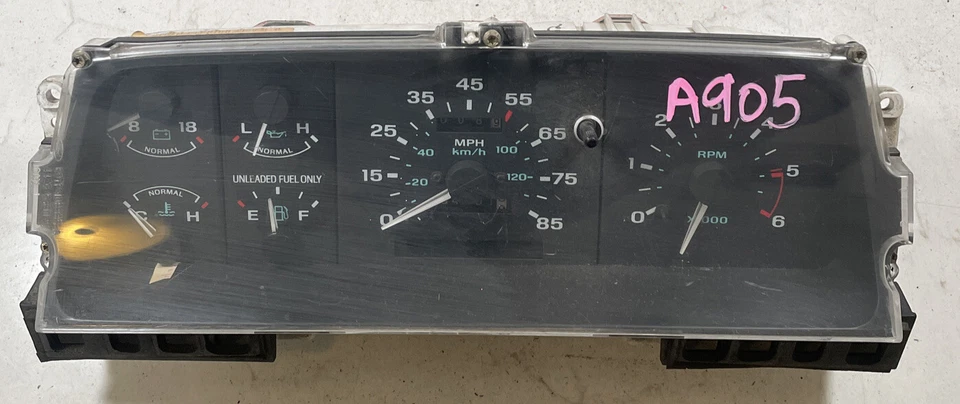 Cuadro de instrumentos velocímetro Ford Ranger-Explorer 1993-1994 F37F-10849-JD 165 K Foto 4 de 4