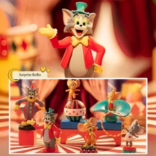 MINISO Tom And Jerry Circus Series One Blind Box Random Figure Kid Gift Hot Toys