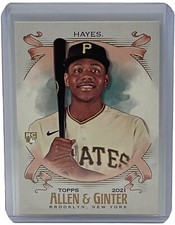 Ke'Bryan Hayes 2021 Topps Allen & Ginter Rookie Card Pittsburgh Pirates #39. rookie card picture