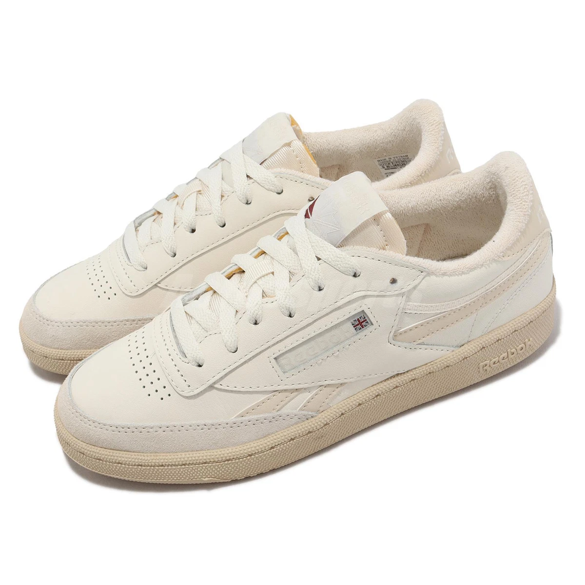 Reebok Club C Revenge Vintage Chalk Alabaster White Women Casual Shoes  100033096