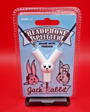 Rabbit ear headphone splitter