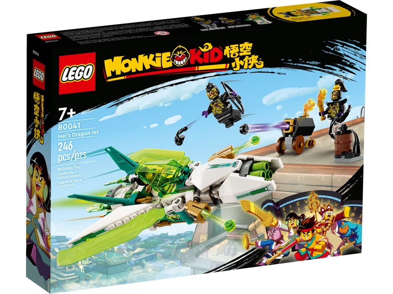 Lego Monkie Kid 80041 - Mei's Dragon Jet NEW - FREE SHIPPING
