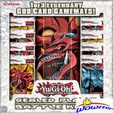 Yugioh Battle Pack 2 War of Giants Sealed Play Kit-10 Boosters Random Playmat 