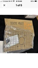 Serene Valley Sink Bottom Grid 24-1/8" x 12-5/8", Centered Drain NLW2412C