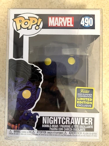 Funko POP! Marvel Nightcrawler X-MEN #490 SDCC 2020 with Plastic Cover