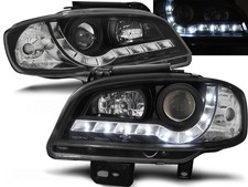 faros seat ibiza cordoba 1999 2000 2001 2002 luz diurna negro lhd