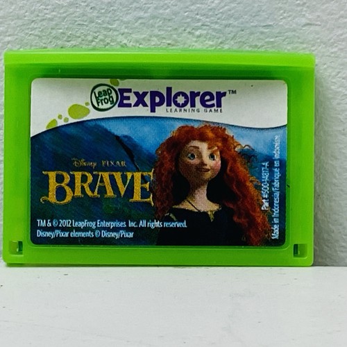 LeapFrog LeapPad Leapster Explorer Game Brave Disney Princess Merida Cartridge