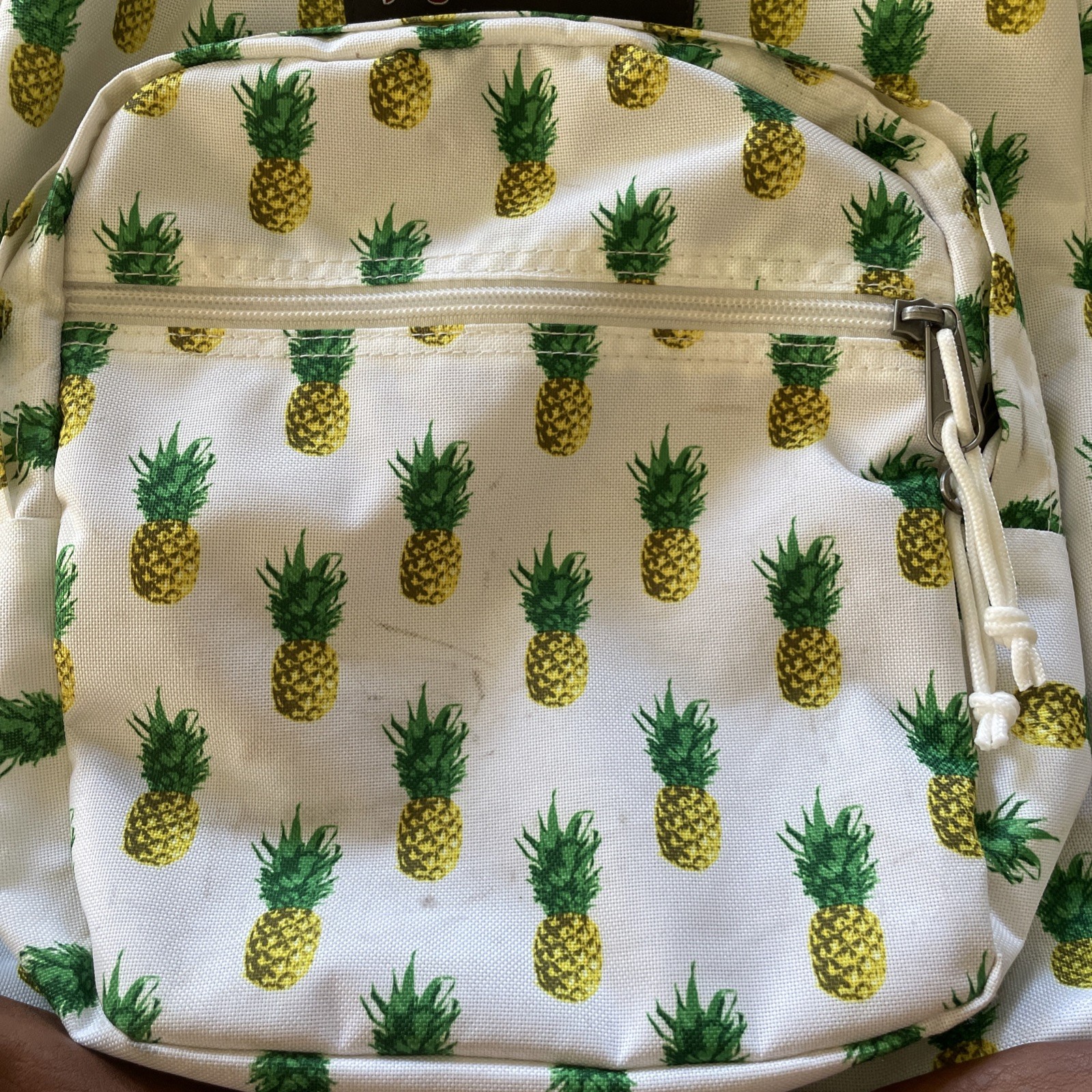 TransJansport Large Backpack-Pineapple Leather De… - image 12