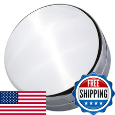 Tqponly Rear Dually Wheel Center Cap Chrome Compatible 2003-2017 Dodge Ram 3500