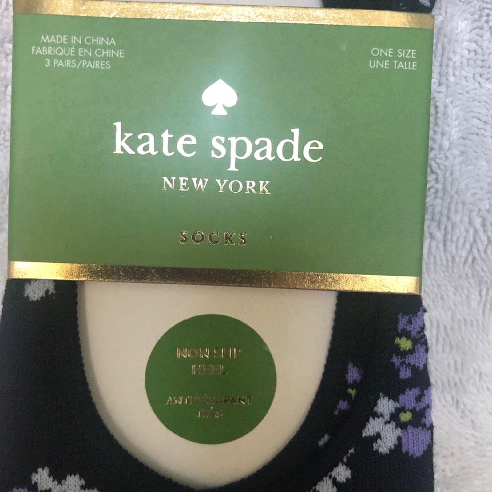 NWT KATE SPADE SOCK BUNDLE WOMEN'S SIZE 4-10 thumbnail 4