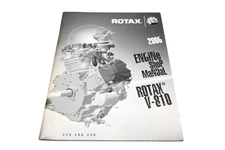 Bombardier 219100230 2006 Rotax V-810 Engine Shop Manual Qty 1