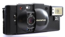  ALL WORKS / NEAR MINT Olympus XA2 A11 Flash Point Shoot 35mm Film Camera JAPAN