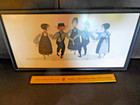 P. Buckley Moss: Ring Around the Rosy;  signed and numbered 178/1000 & Framed — photo 4