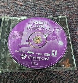 Tomb Raider Chronicles (Dreamcast)Tested! W/Registration Card attached to Manual