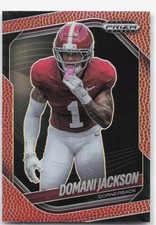2025 Prizm Black NIL Domani Jackson Football /225