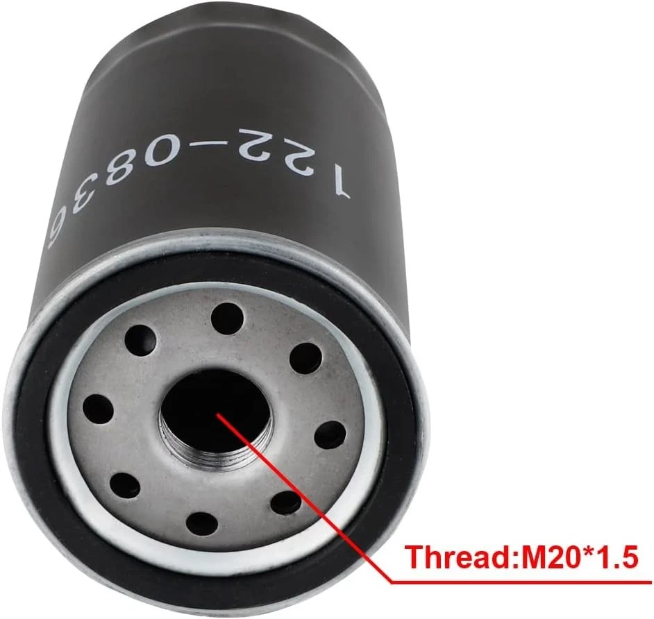 122-0836 Oil Filter 140-3116 Air Filter for Cummins Onan 5500 7000 RV Generators - Image 4 of 4