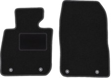 Fußmatten Automatten Vorne Velours Schwarz für Mazda CX-3 2015-