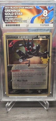Pokémon TCG Greninja SWSH144 Ace 8 Pokemon Card