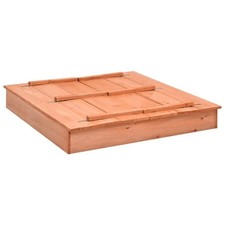 Sandbox Firwood 95x90x15 cm – Durable Outdoor Sandpit