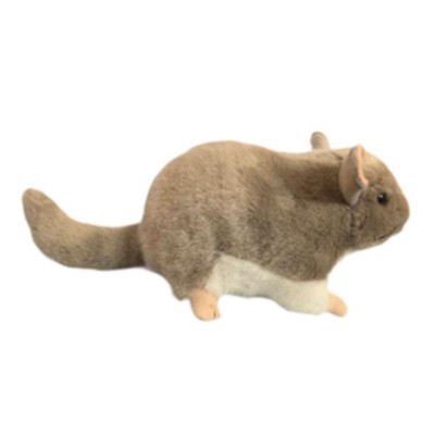 36 CM PLÜSCHTIER SPIELZEUG CHINCHILLA GESCHENK KINDER STOFFTIER GROSSE PUPPE PUPPE DOLL