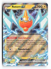 Rotom ex 029/094 ME02: Fiamme Fantastiche Holo Doppia Rara Carta Pokemon TCG NM/M